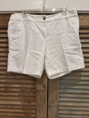 J. Crew White Cotton Women’s Shorts
